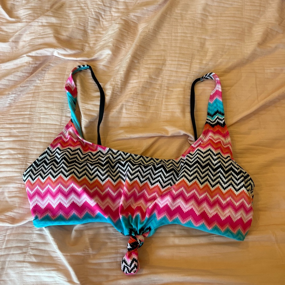 colorful swimsuit top